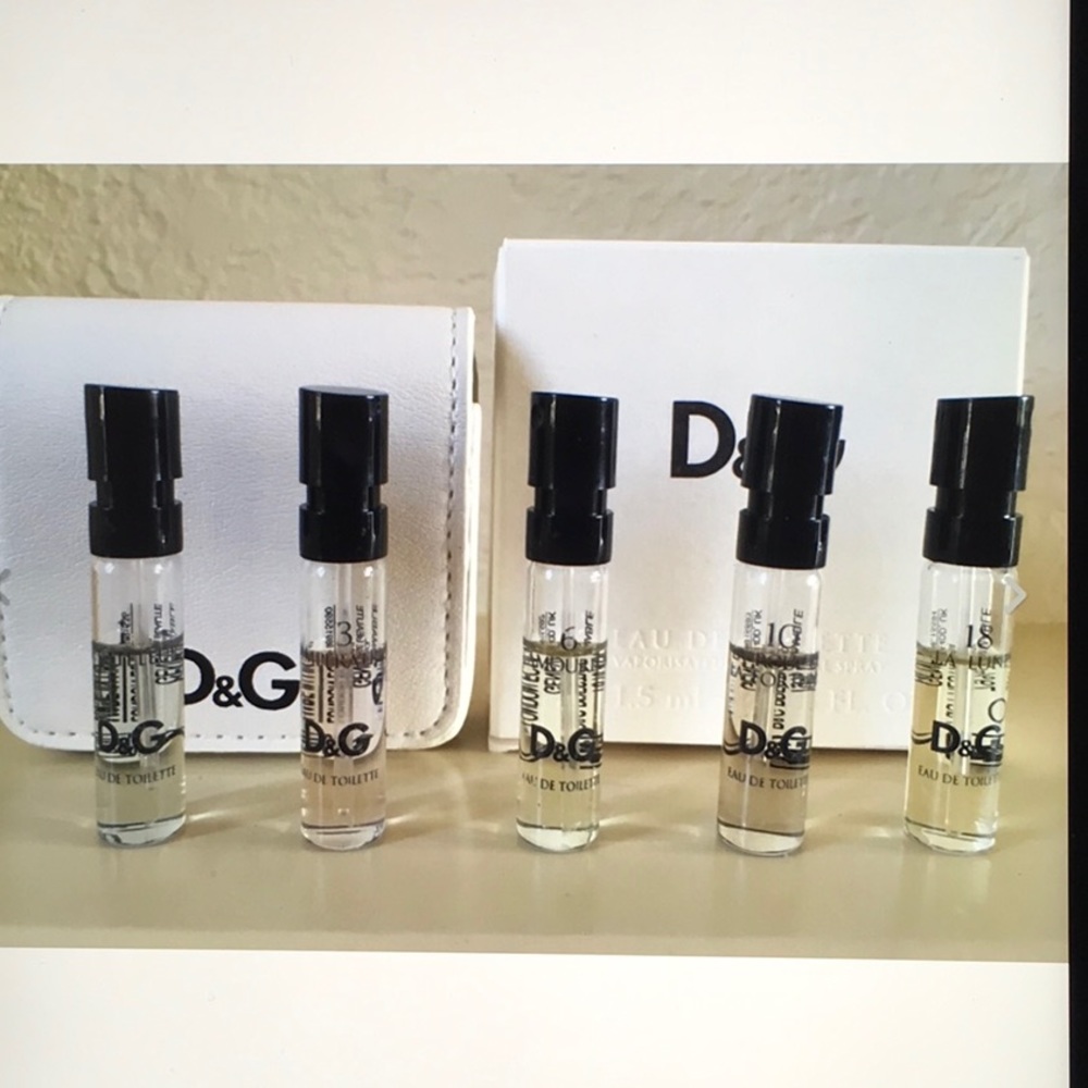 💥 D&G Collection #1, #3, #6, #10, #18 Travel Set 5X1.5 ml